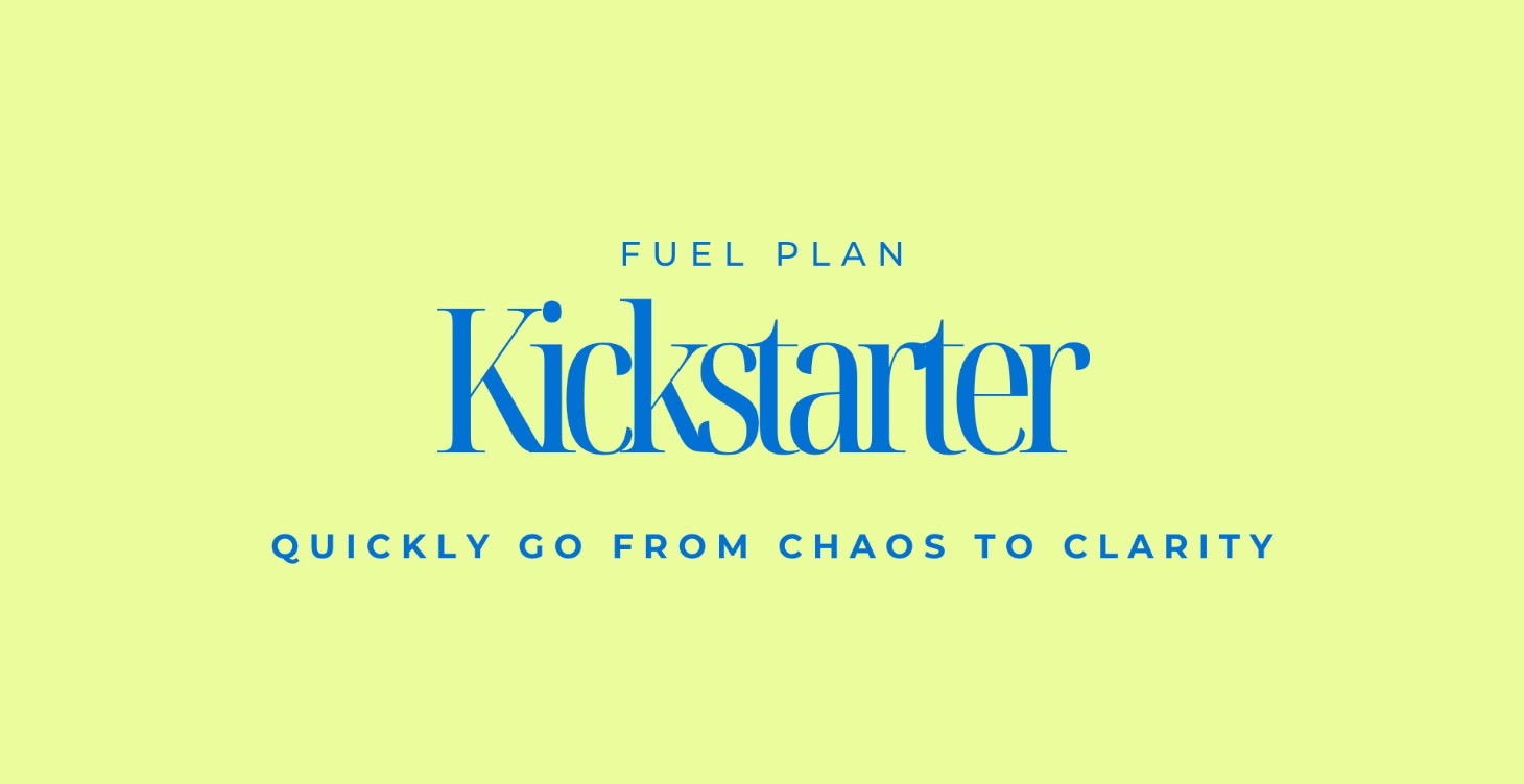 Fuel Plan Kickstarter