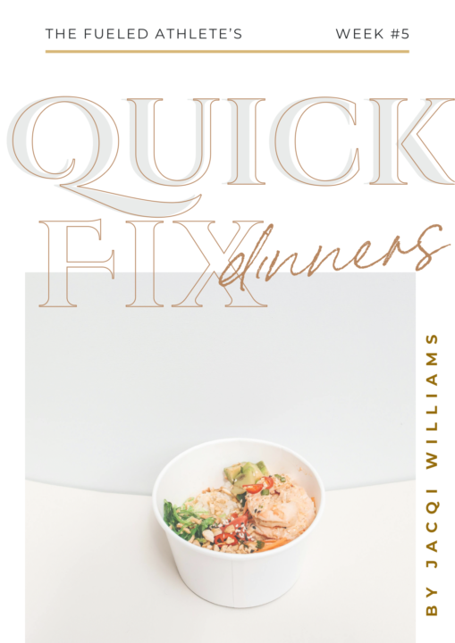 Quick-Fix Dinner Menu #5