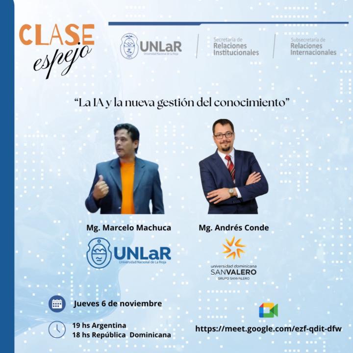 CLASE ESPEJO: LA IA Y LA NUEVA GESTIÓN DEL CONOCIMIENTO