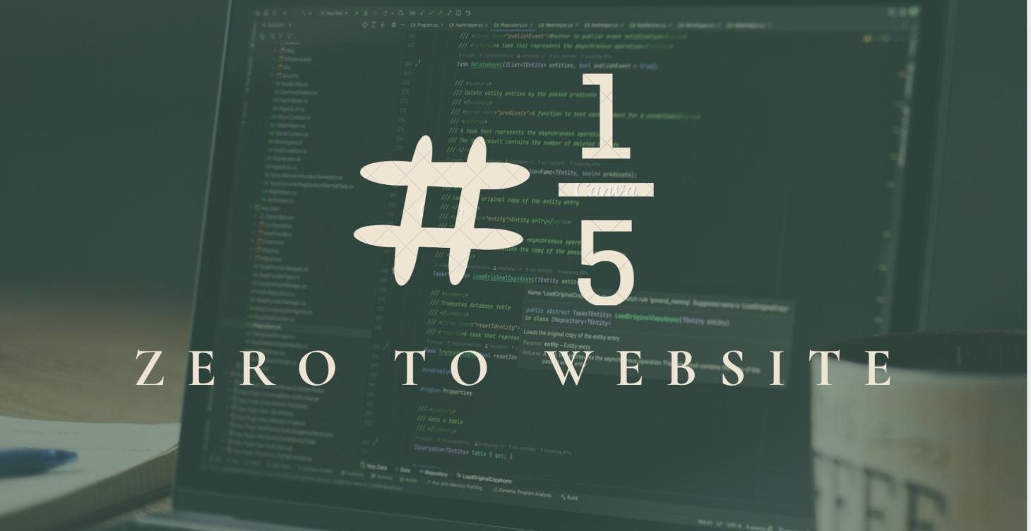 Zero to Website