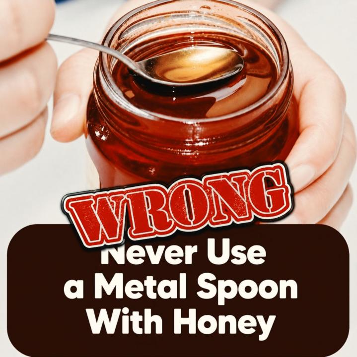 Myth: Using a metal spoon for honey will kill the enzymes.