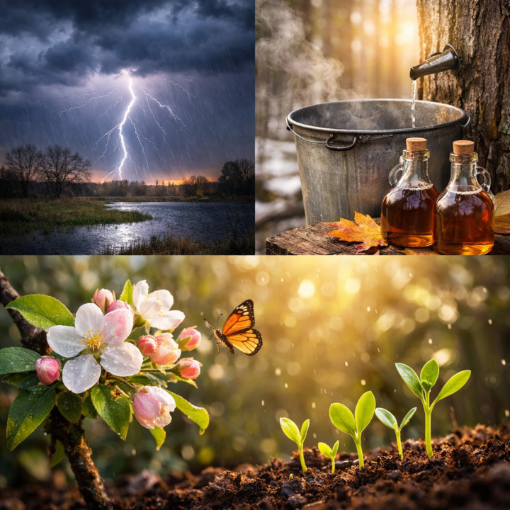 🌩️ A Moment of Pause: The First Spring Storm