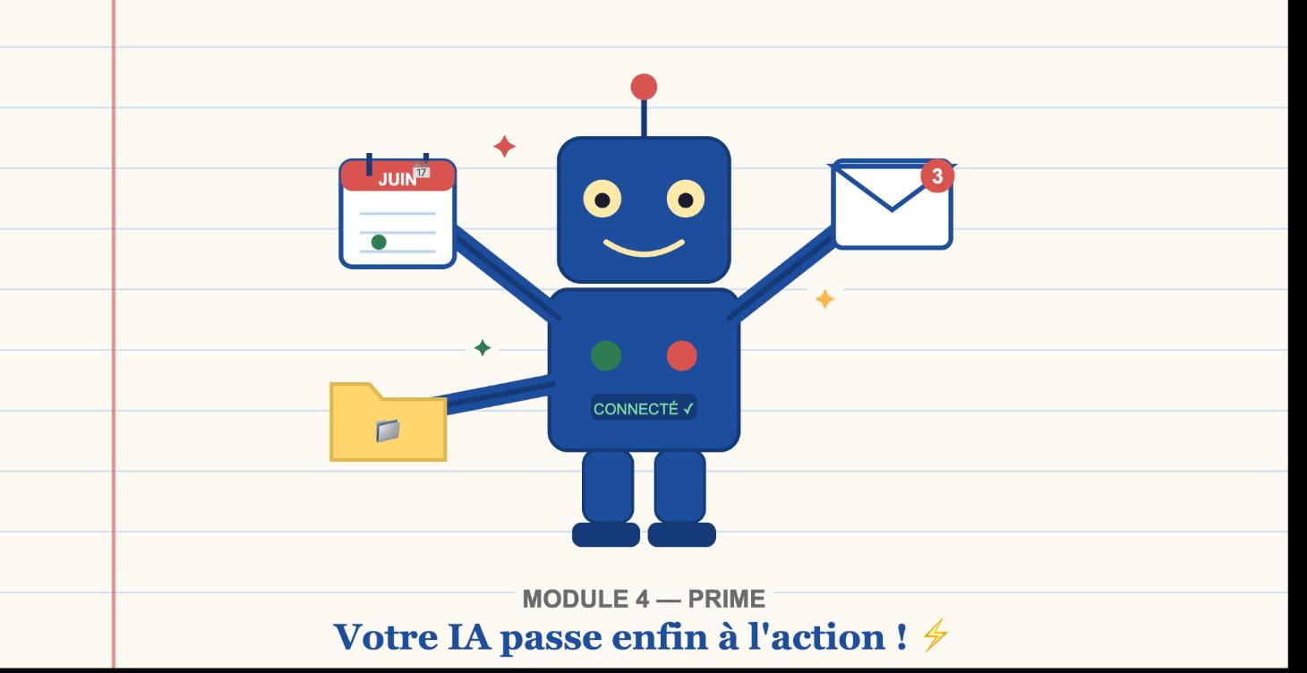 Mod 4 Les connecteurs  : votre IA passe à l'action