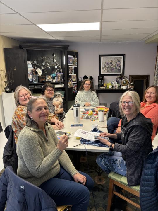 Monday morning meetup.