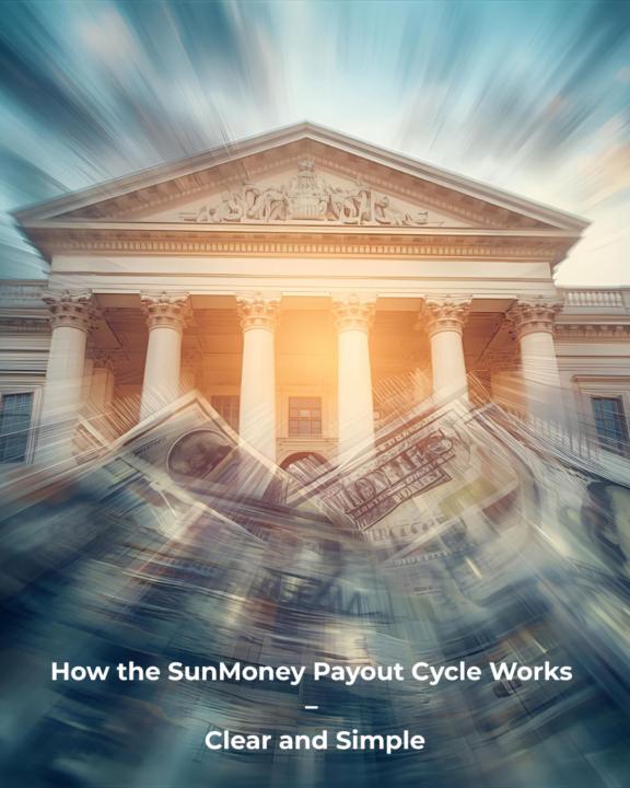 💸 How the SunMoney Payout Cycle Works – Clear and Simple