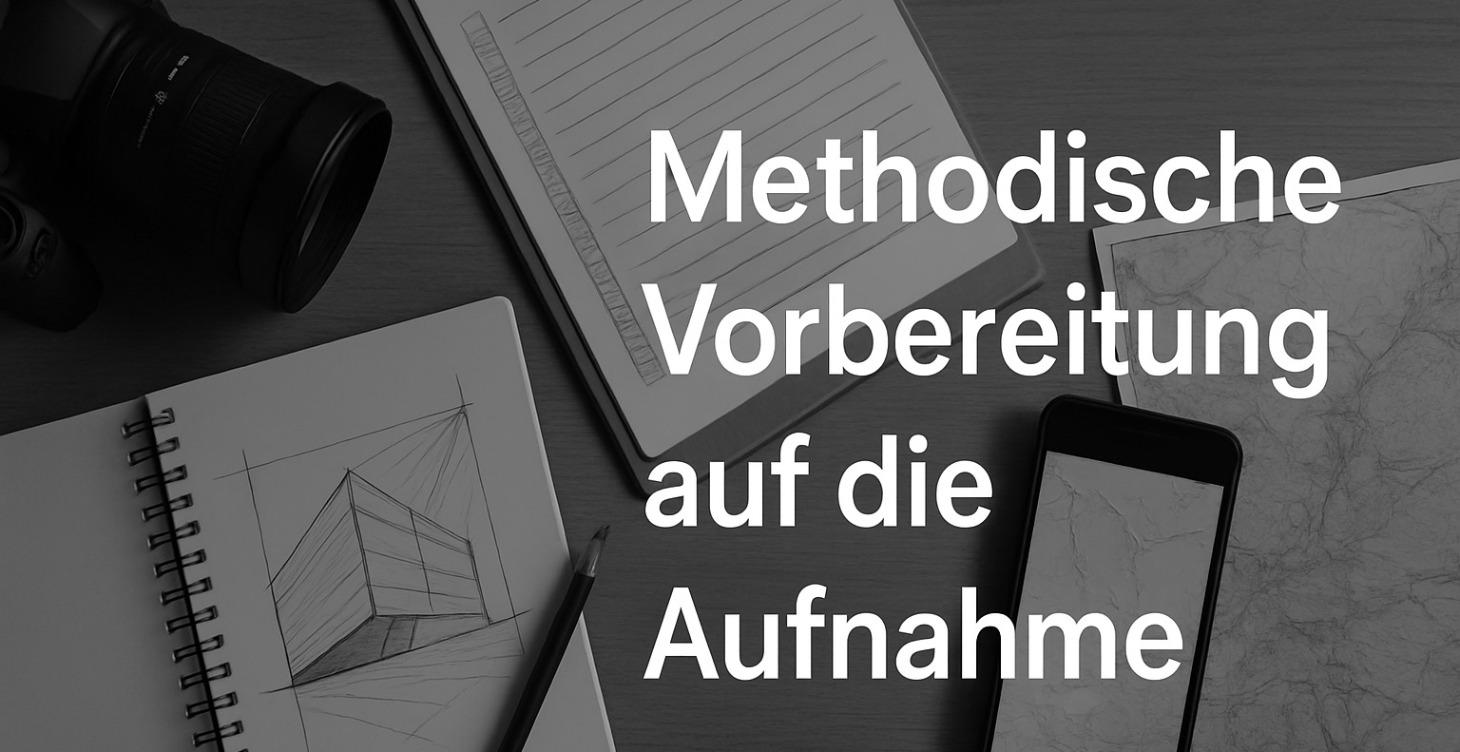 Methodische Vorbereitung auf die Aufnahme