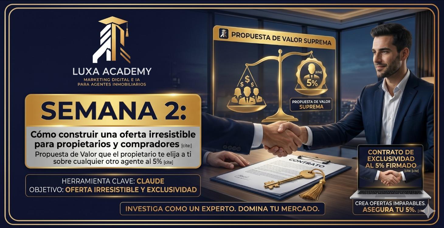 Semana 2: Cómo construir una oferta irresistible
