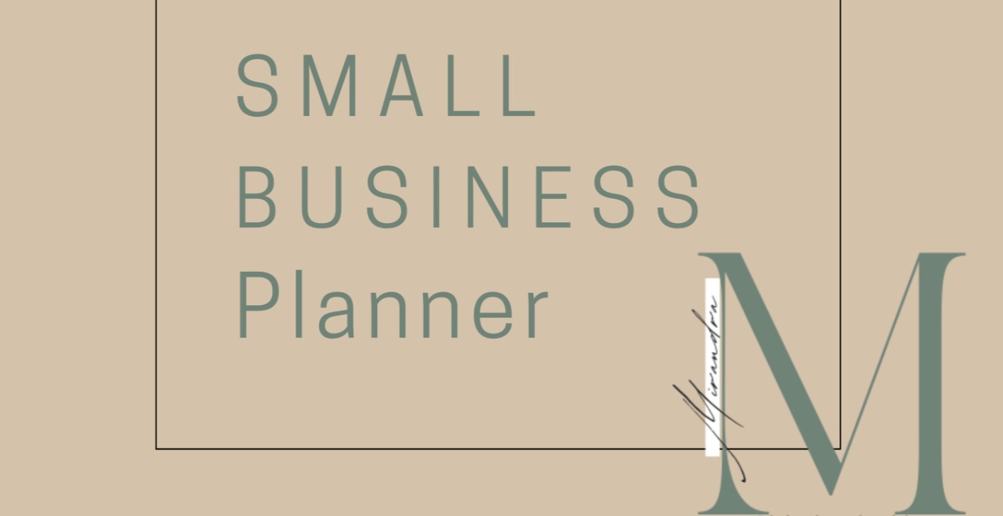 SMALL BUSINESS PLANNER TEMPLATE