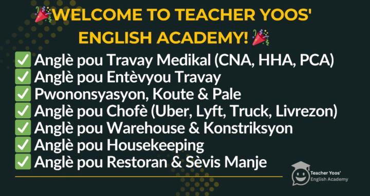 Teacher Yoos' English Academy