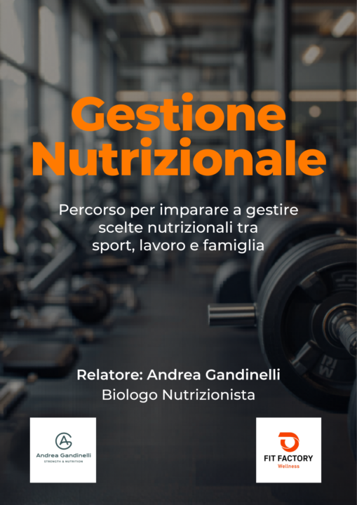 GESTIONE NUTRIZIONALE 
