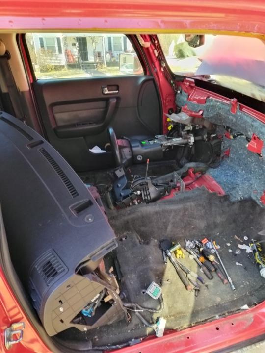 Hummer heater core