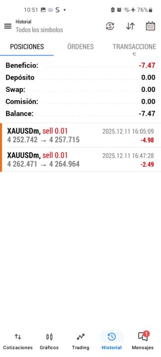 ❌️Reto  11/12/25 