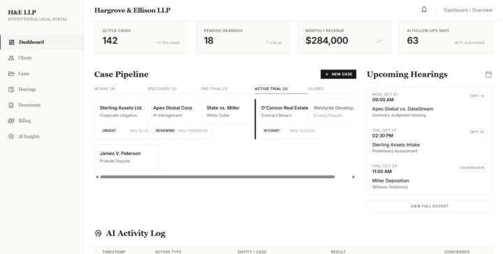 We built this using Claude Code + Supabase… and law firms are loving it 🔥