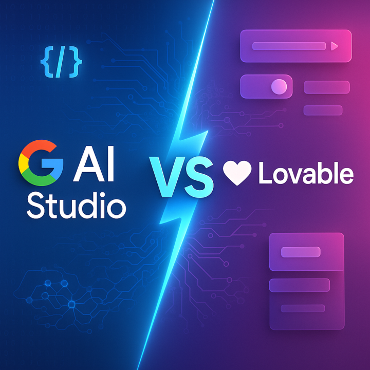 Google AI Studio vs Lovable? The price tells a completely different story 💰