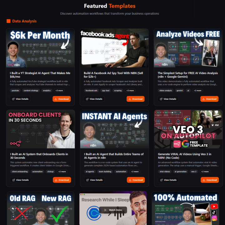 📂 Premium Automation Templates with Setup Video Guide 🚀