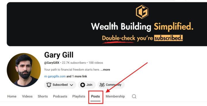 Tip Why? ...check (Posts) tab you regularly pay and subscribe to.  