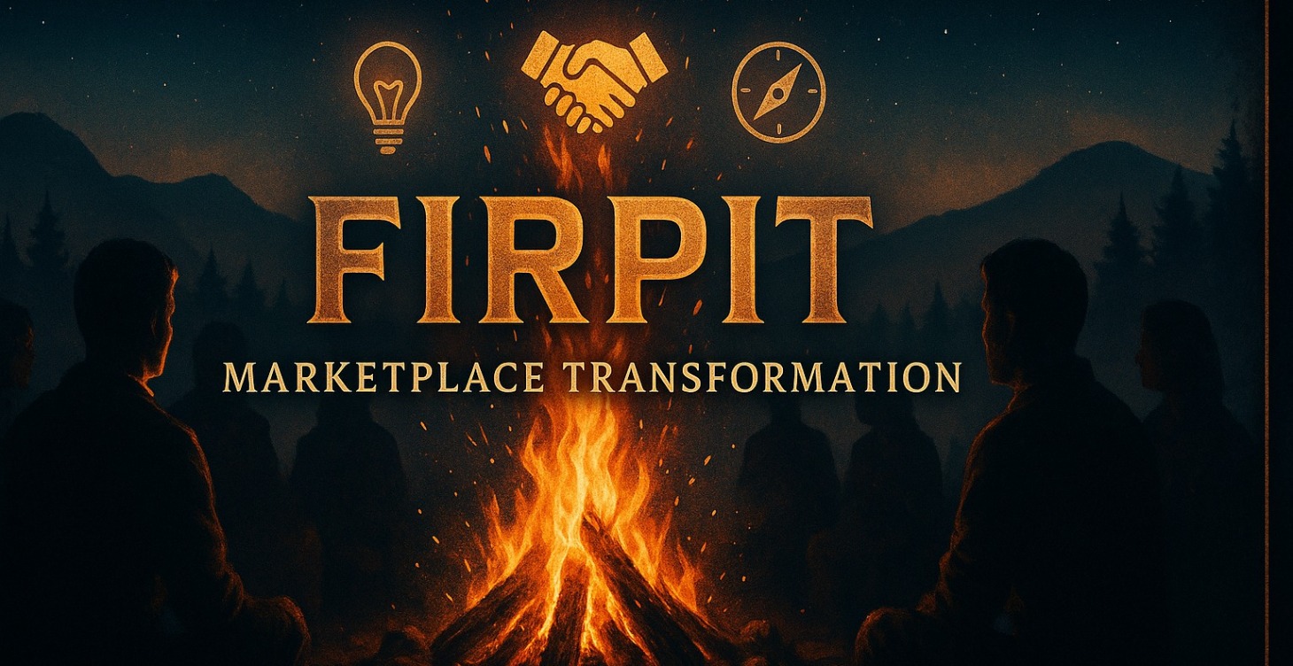 📈 Marketplace Transformation Fire pit 🔥