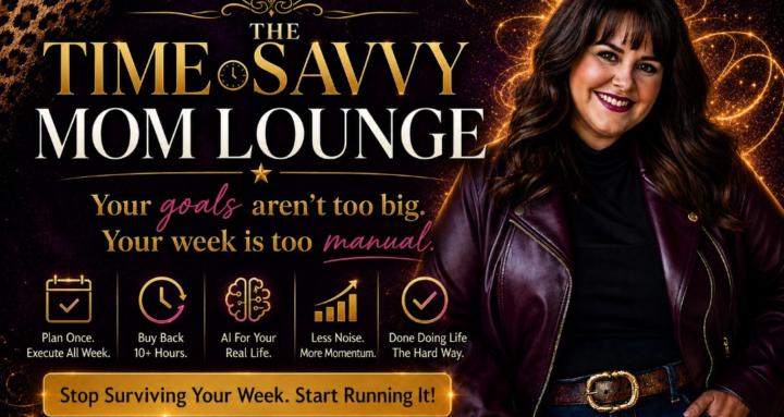 The Time $avvy Mom Lounge