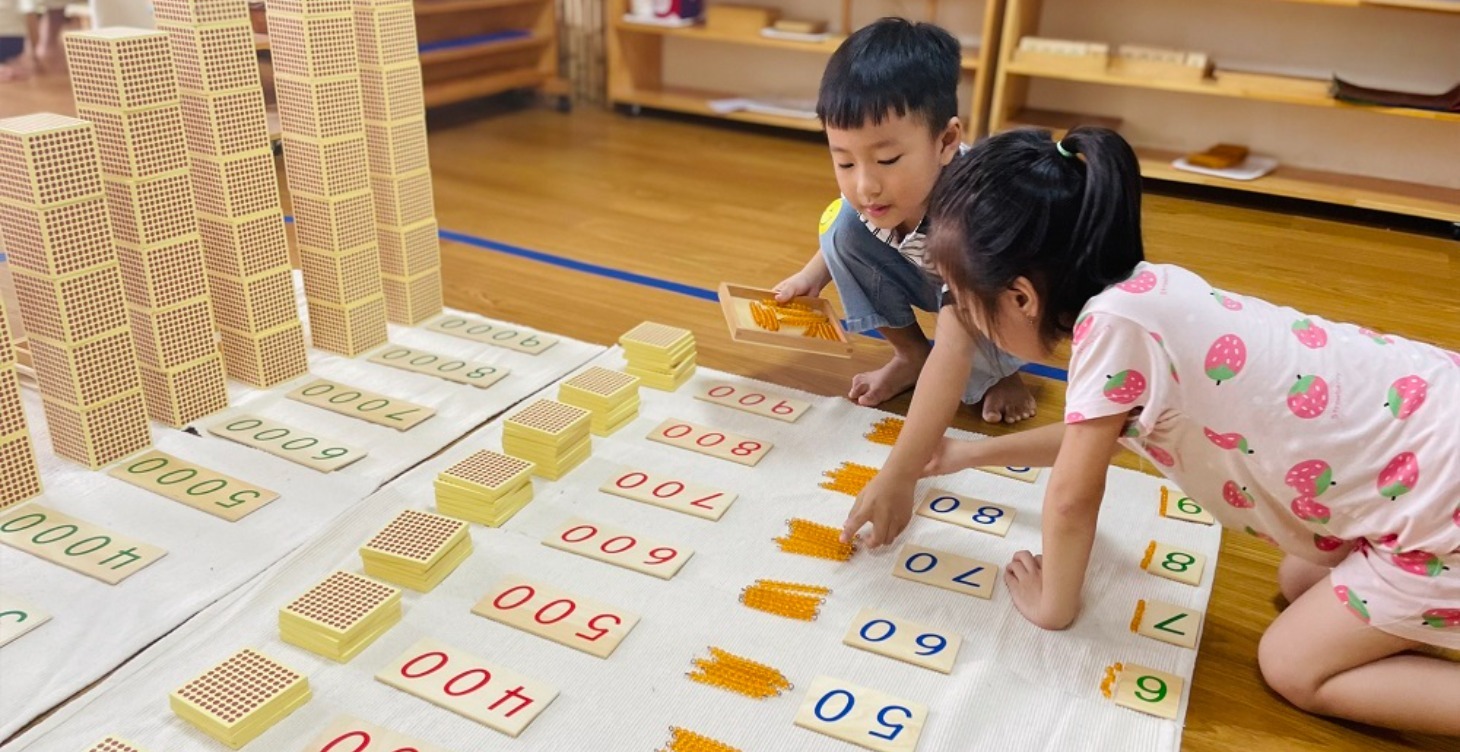 DẠY TOÁN MONTESSORI CHO TRẺ 0-6 TUỔI