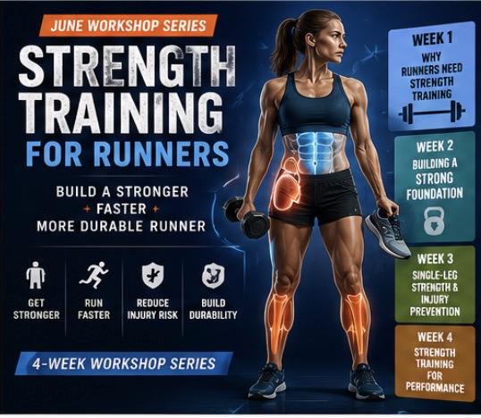 Tomorrow: Week 1 of Strength Training for Runners Goes Live 🏃‍♀️