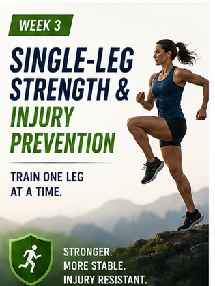 Week 3 Tomorrow: The Strength Work Most Runners Skip 🦵