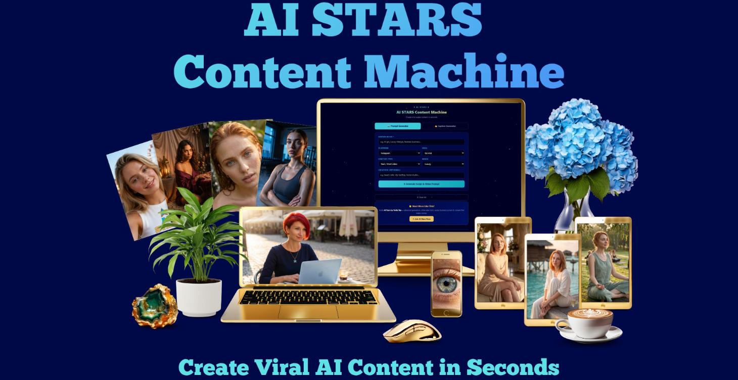 AI STARS Content Machine - Premium version