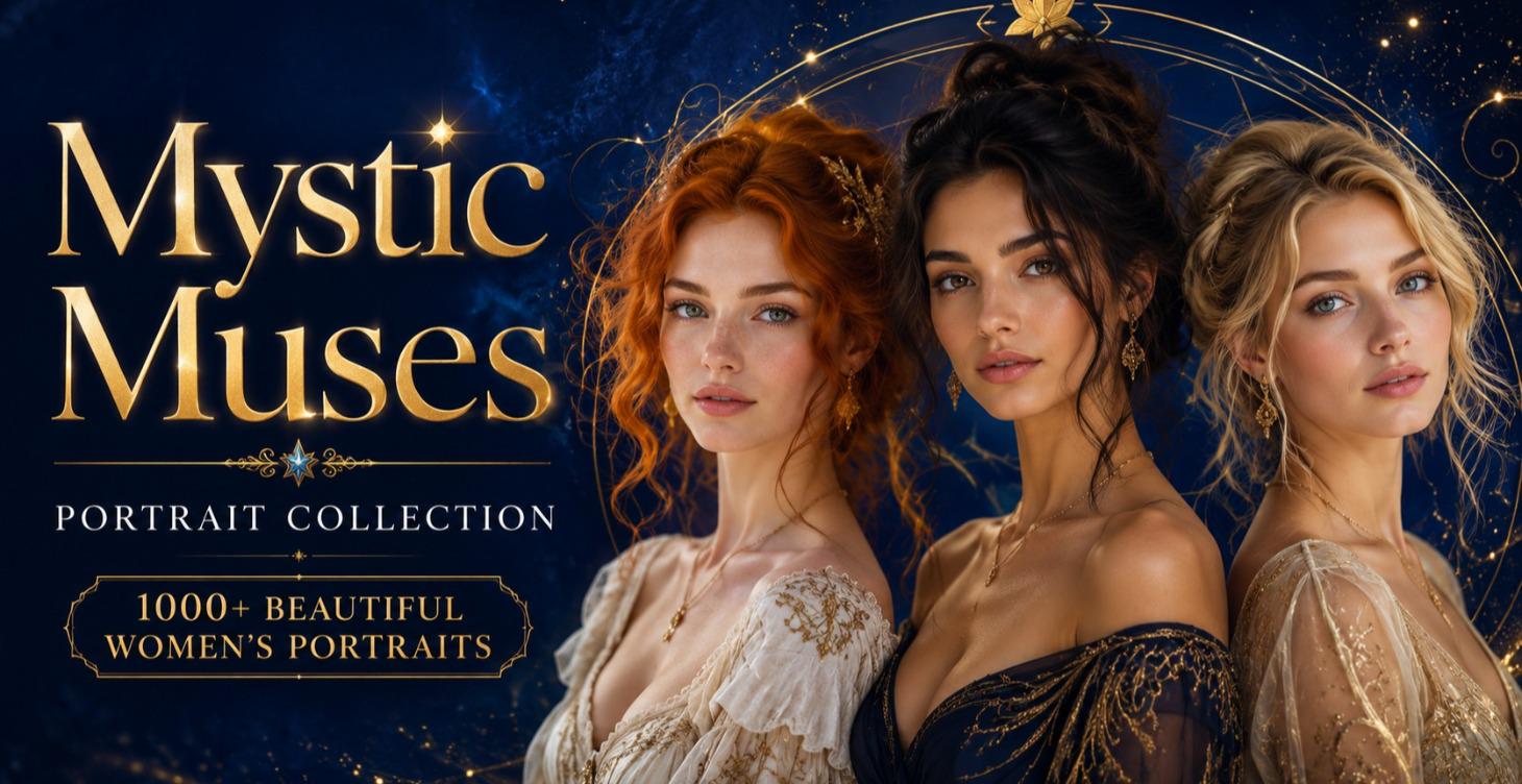 Mystic Muses - All my women's portraits