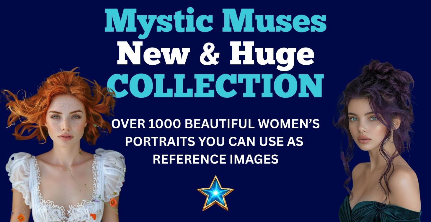 Mystic Muses - All my women's portraits