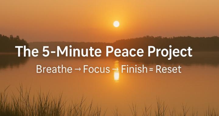 The 5-Minute Peace Project