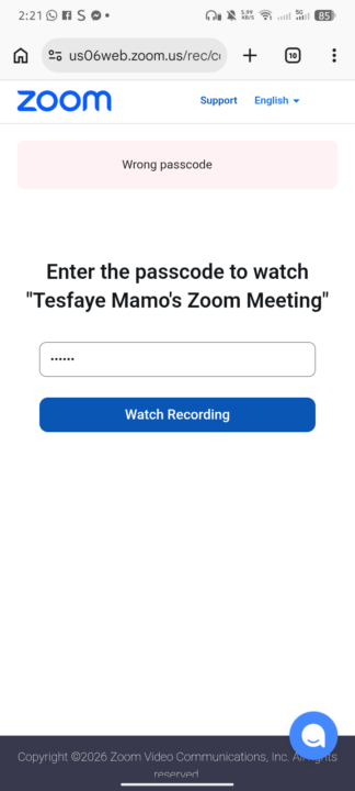 recording zoom