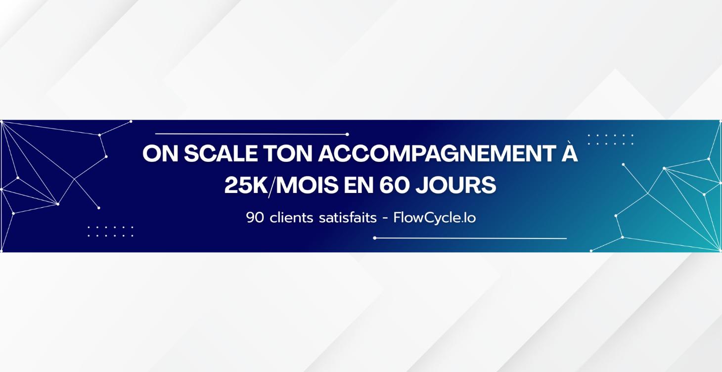 La préparation avant de se lancer.