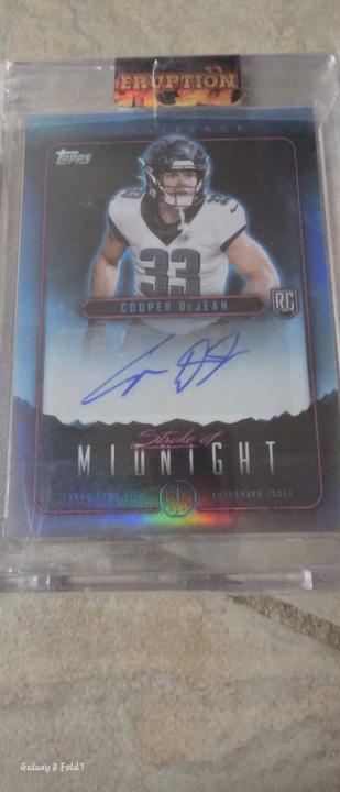 Cooper DeJean auto 