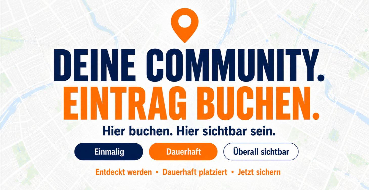 🔥 Dein Community-Eintrag buchen