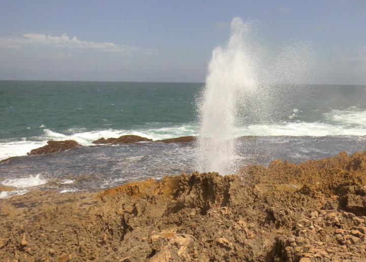 Carnarvon, Quobba Point, Blow Holes, Western Australia