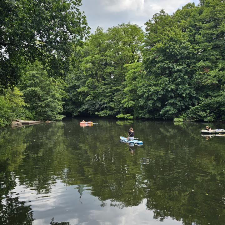 Hamburg - Oase - Eilbekkanal
