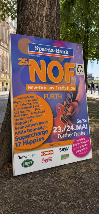 Fürth - New Orleans Festival - 23. und 24.05.2026 [Eintritt frei]