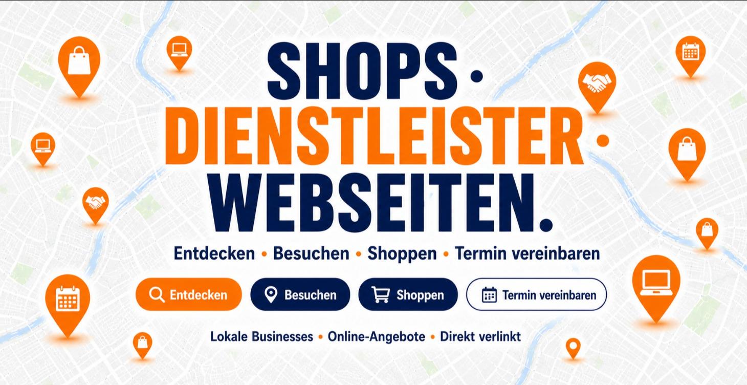 🛍️ Shops · Dienstleister · Webseiten