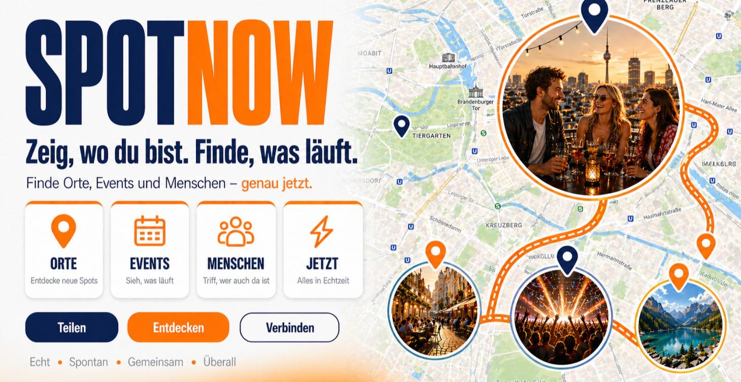 Dein erster SPOTNOW-Post