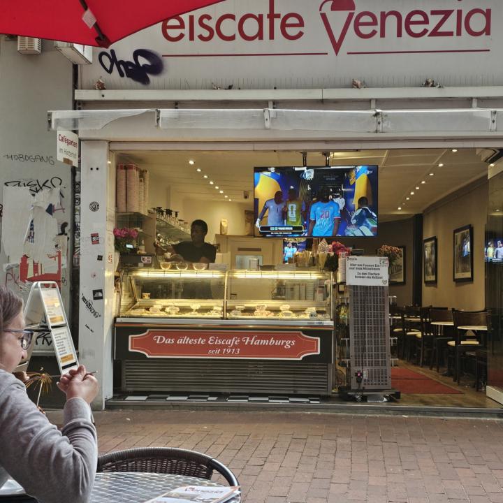 Hamburg - Altona - Eiscafé