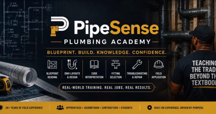 PipeSense Plumbing Academy