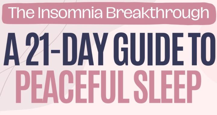 Insomnia Breakthrough Group