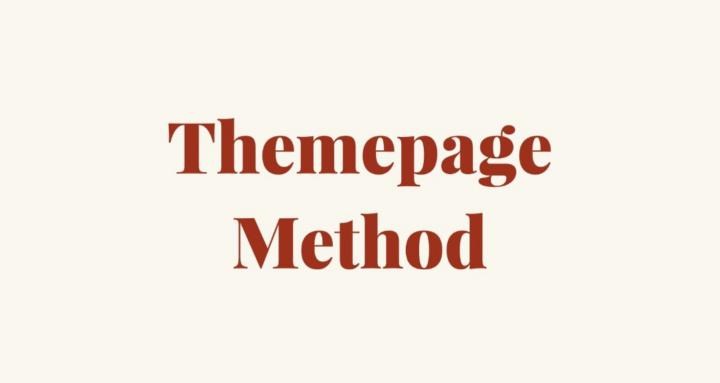 Themepage Method
