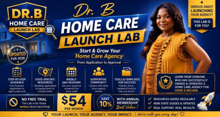Dr. B Home Care Launch Lab