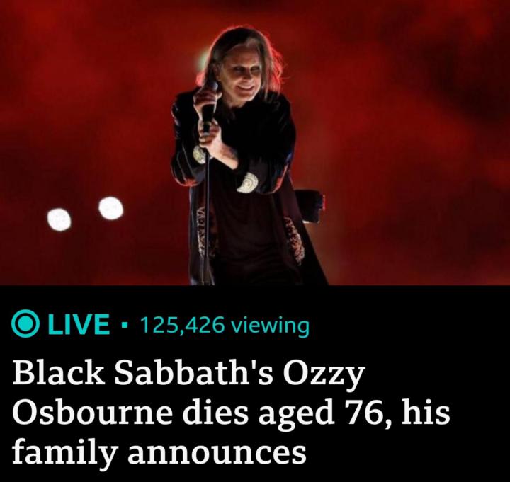 A sad day