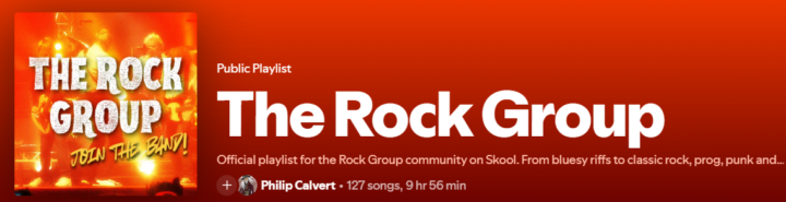 Follow our playlist on Spotify