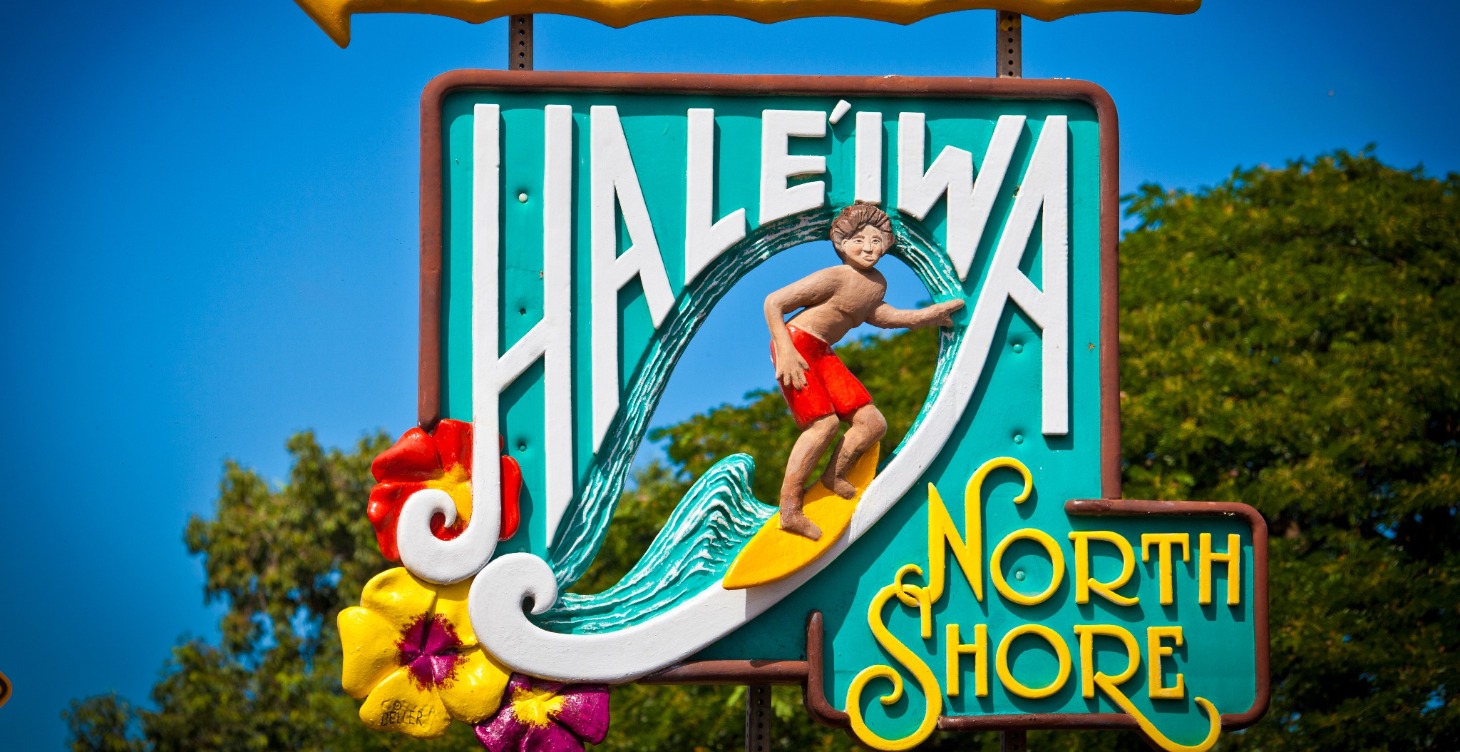 Surfing the North Shore of Oahu