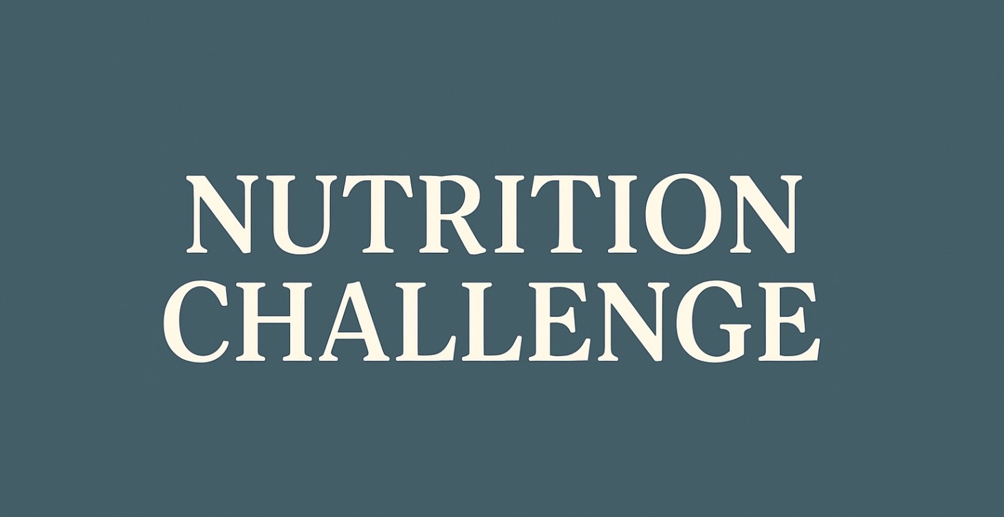 🥦 8-Week Nutrition Challenge