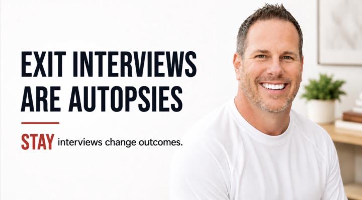 Exit interviews are autopsies.