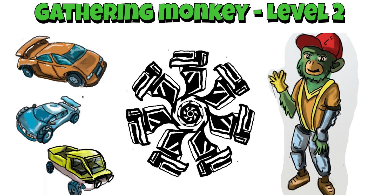 Gathering monkey