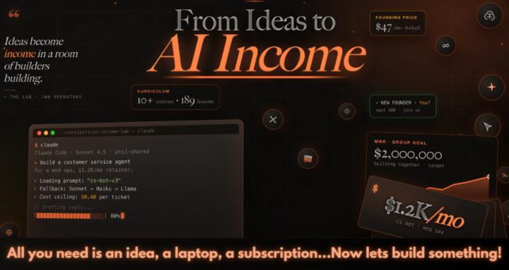 From Ideas 🧠 to AI Income 🤖💰